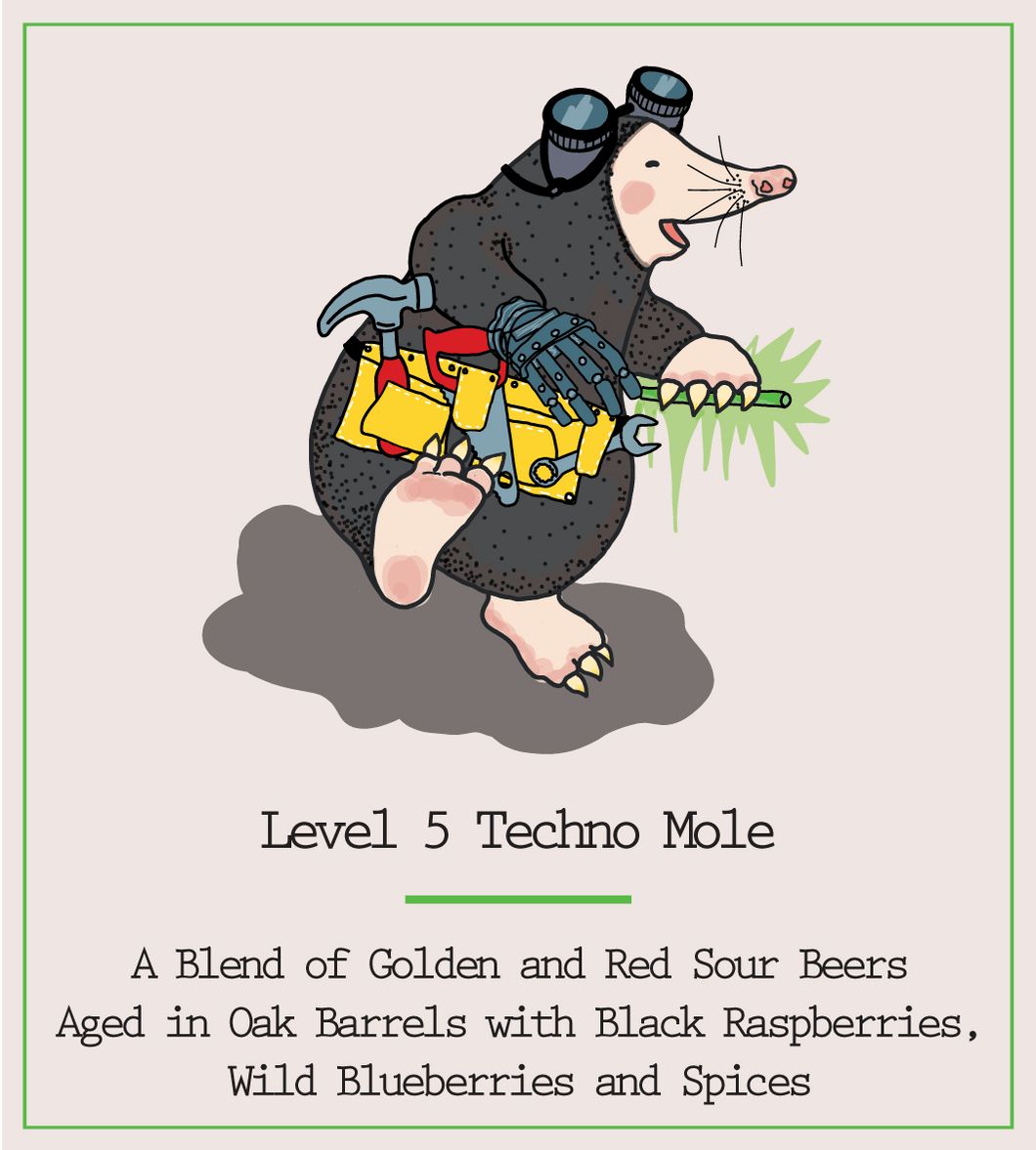 Level 5 Techno Mole 2020 Free Club Bottle